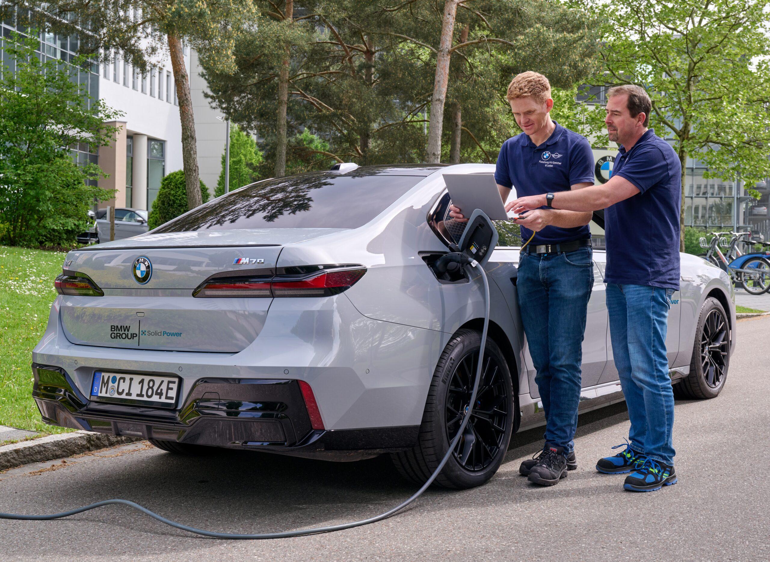 BMW i7 Becomes First Vehicle to Test All-Solid-State Battery Technology