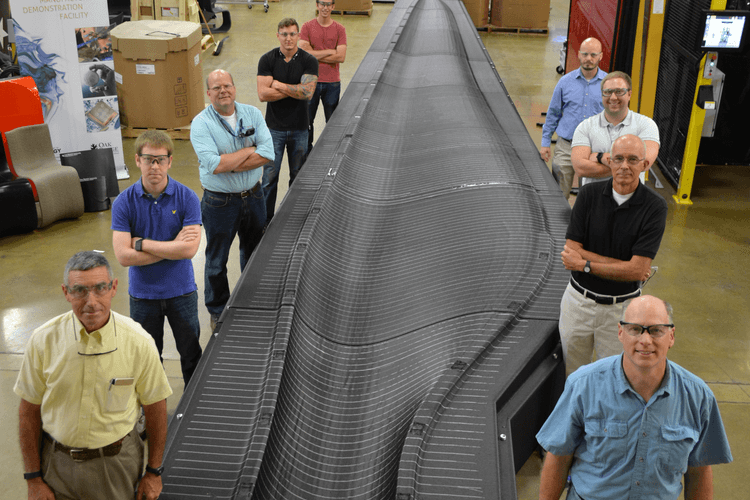 Team 3D Prints Giant Wind Turbine Mold
