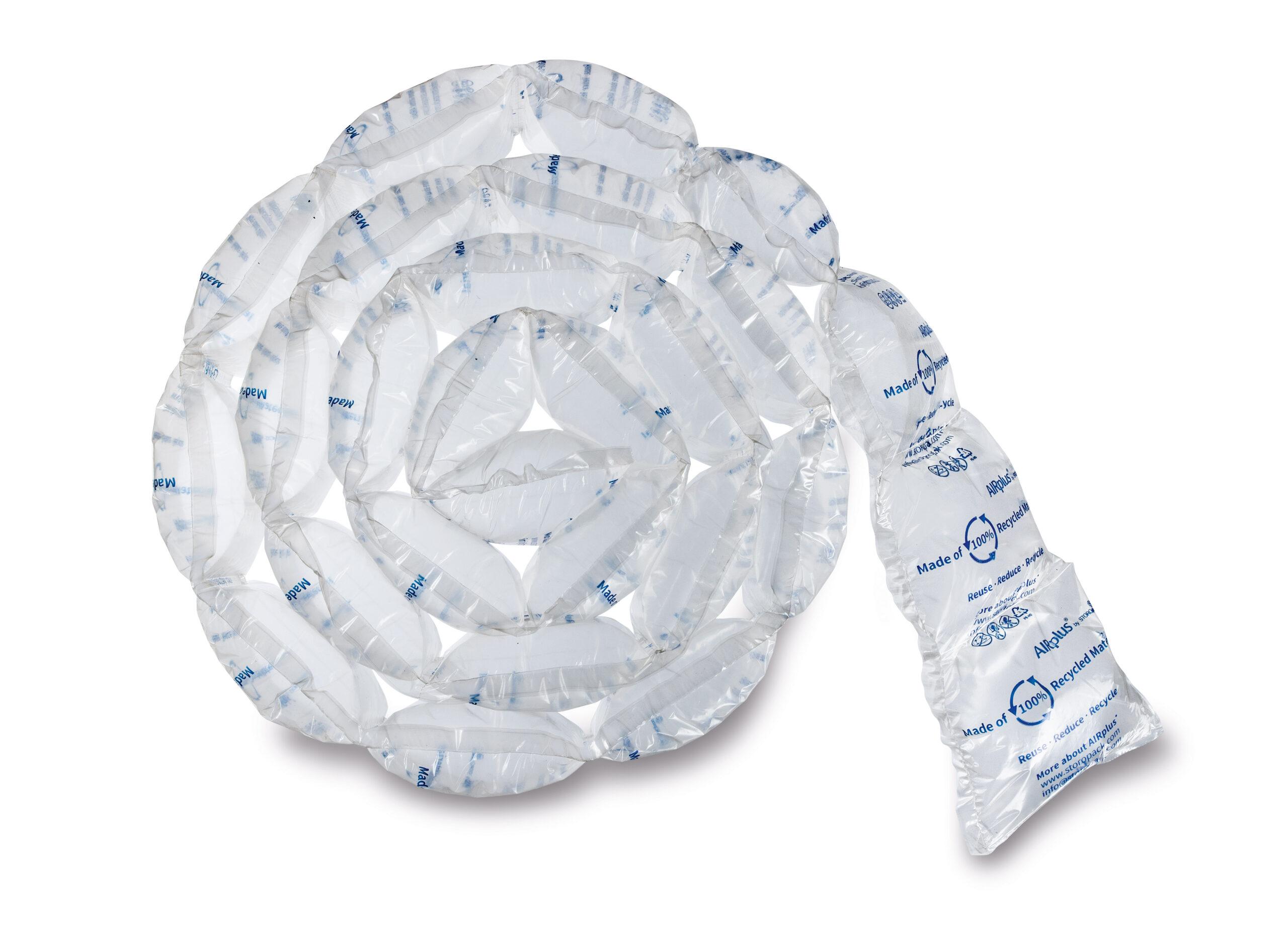 First-of-Its-Kind Air Pillow Packaging Made of 100% Recycled Material to Help Close the Recycling Loop