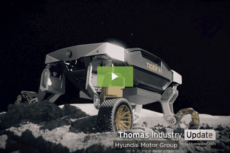 Hyundai Debuts 3D-printed, Walking TIGER Vehicle