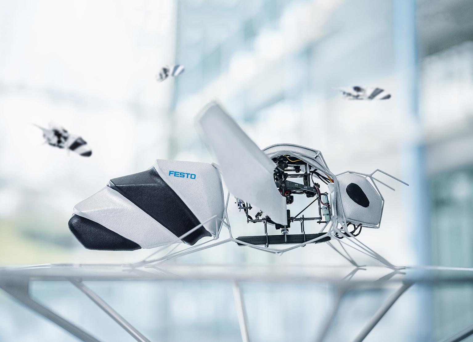 Autonomous BionicBee, Capable of Flying in Swarms, Debuts