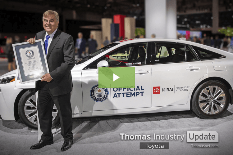 Toyota Sets World Record Driving 845 Miles Without Refueling