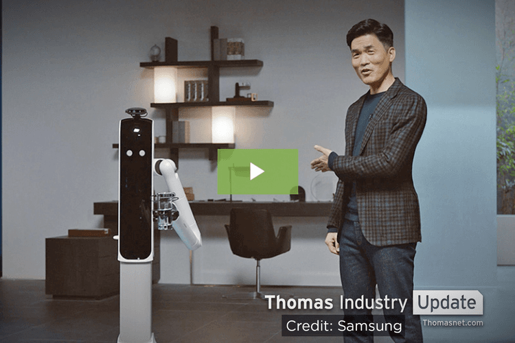 Samsung Unveils Household Chore Robot at CES 2021