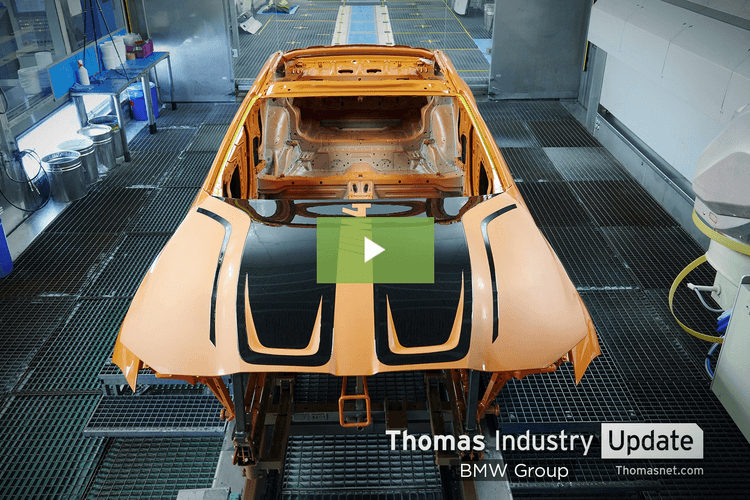 BMW Eliminates Overspray with Robotic Painting Process