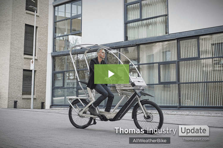 Electric Bike with Retractable Roof Hopes to Keep Riders Dry