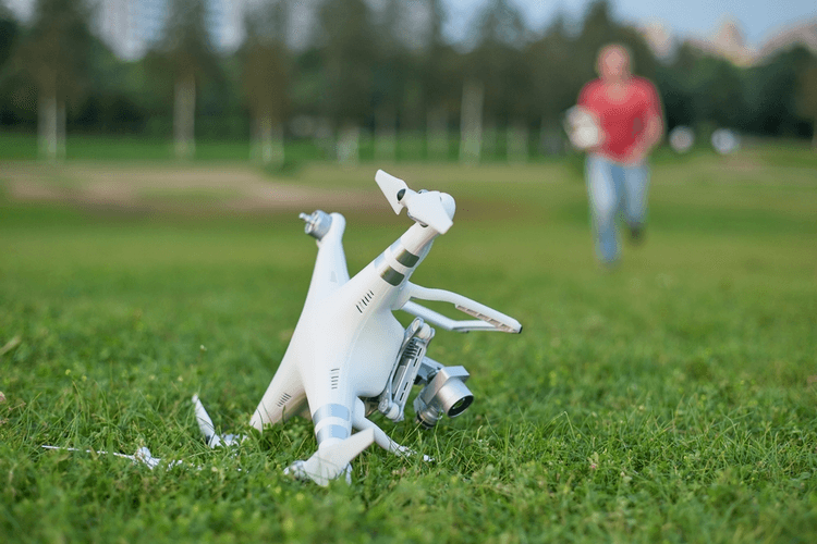 Drone Crashes Not As Dangerous for Humans As Believed