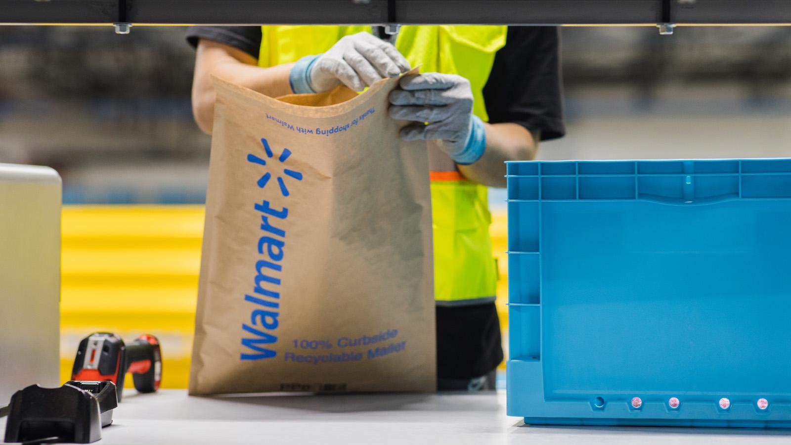 Walmart to Transition to Paper Packaging for Online Orders