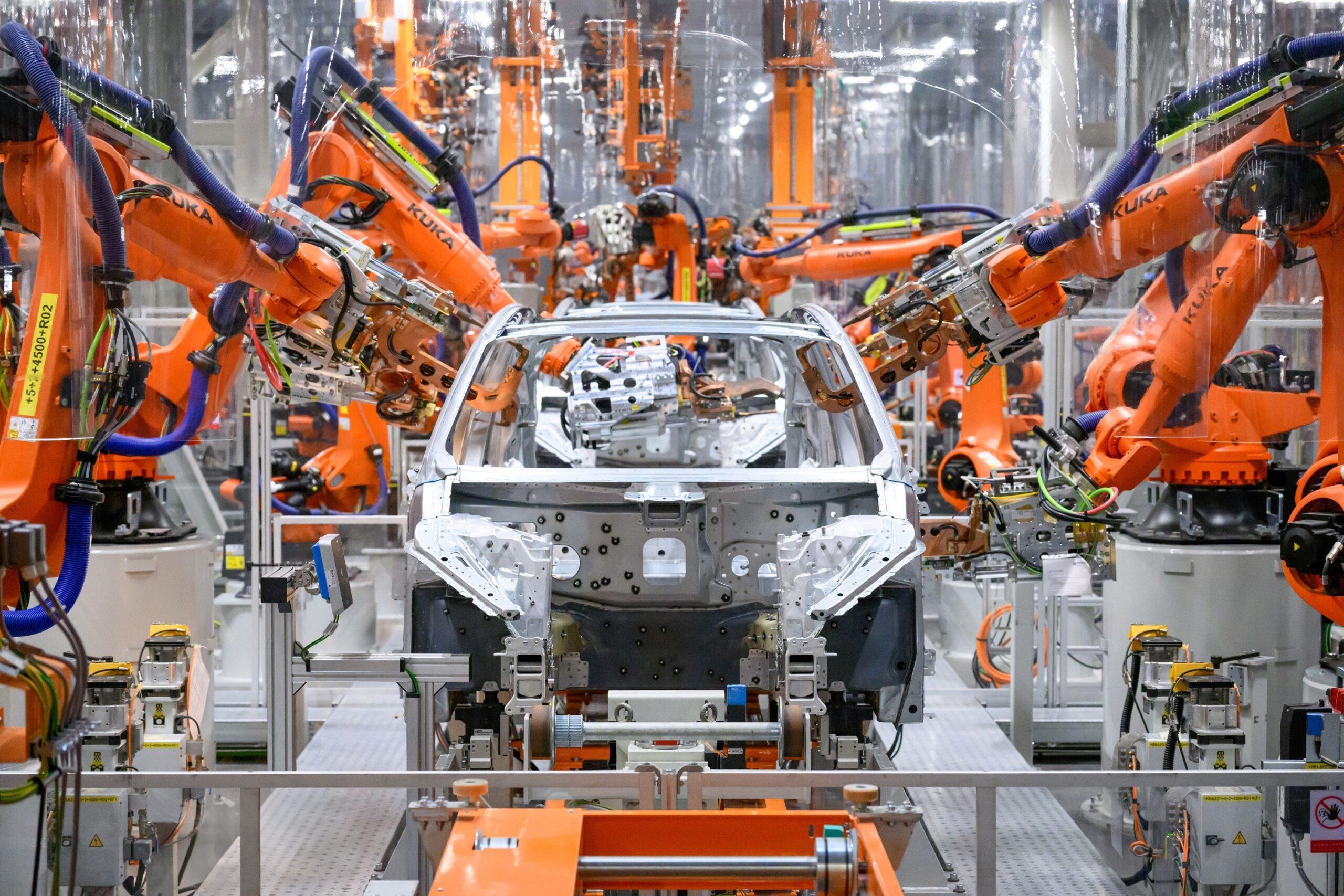 Audi Starts Production of EVs at New China Plant
