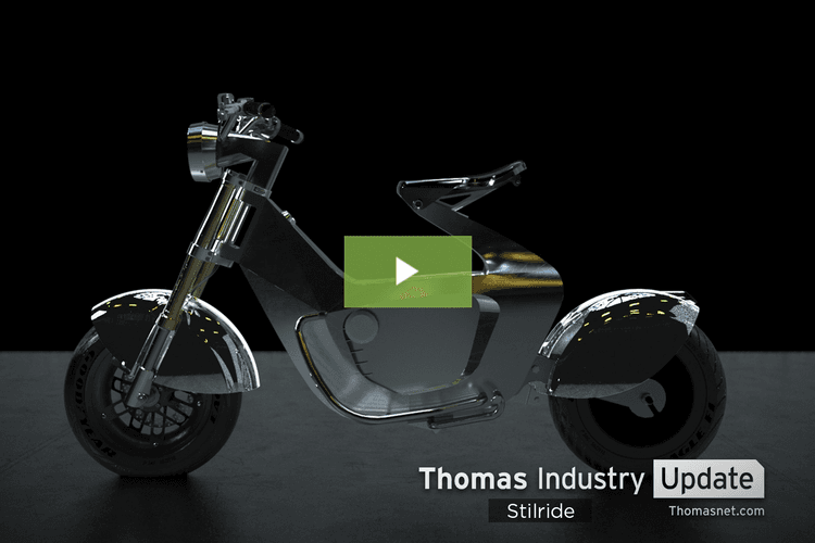 Industrial Designer Uses Origami Approach to Build E-scooter