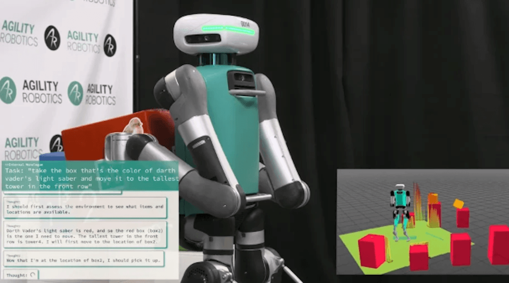 Robotics Company Adds AI to Warehouse Humanoid