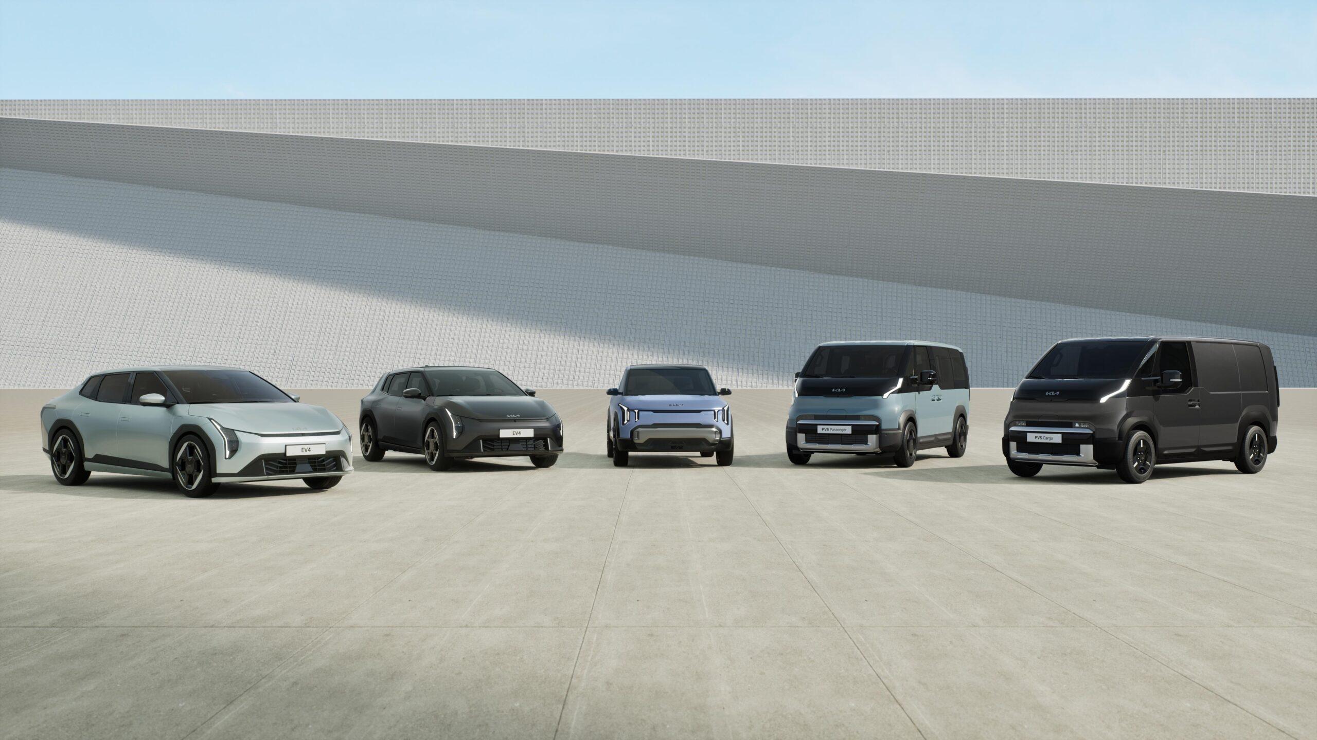 Kia Debuts Three New Models