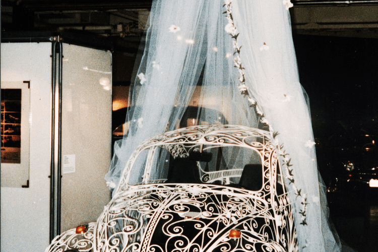 The 1969 Beetle Wedding Car Didn’t Need a Windshield