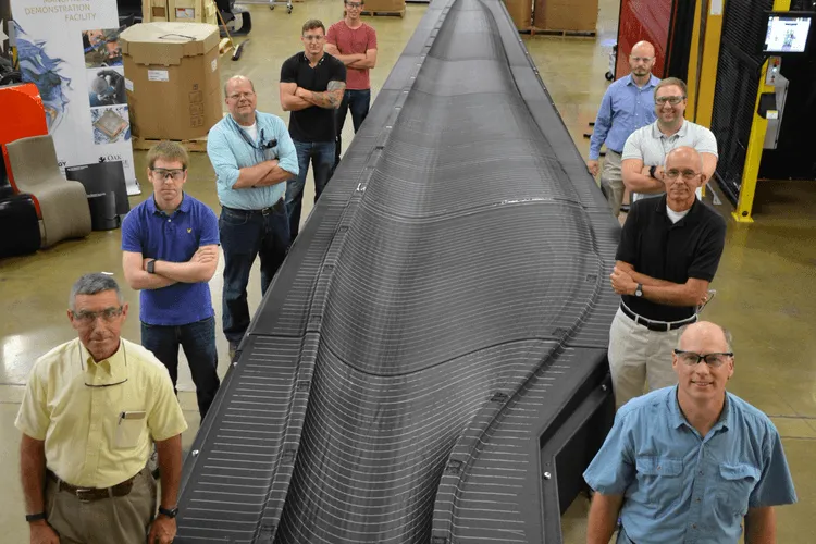 Team 3D Prints Giant Wind Turbine Mold