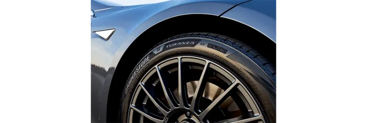 Bridgestone Debuts Grand Touring Tire for Tesla, Ford