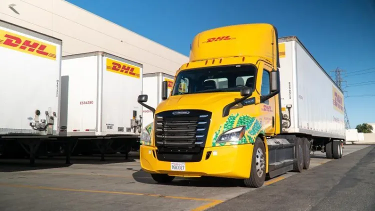 DHL Deploys Class 8 Electric Trucks