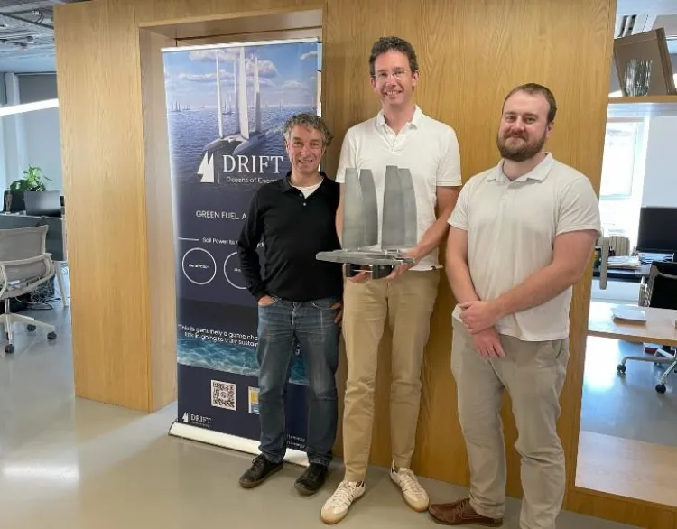 DRIFT Energy Reveals Sailing Vessels that Produce Green Hydogren at Sea
