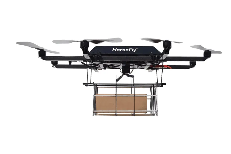 How a Drone-Electric Van Combo Could Improve Last-Mile Delivery