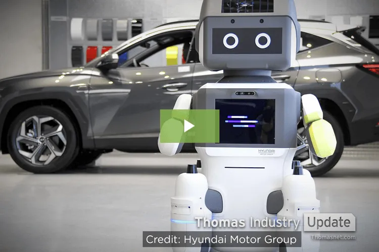 Hyundai Deploys AI-powered Customer Service Robot