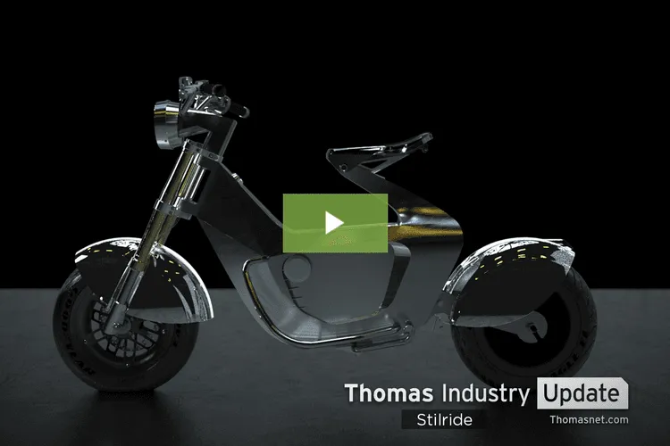 Industrial Designer Uses Origami Approach to Build E-scooter