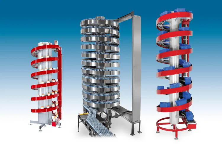 Innovative Spiral Conveyors and Bucket Elevators Save Space and Reduce Total Cost of Ownership