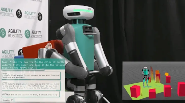 Robotics Company Adds AI to Warehouse Humanoid