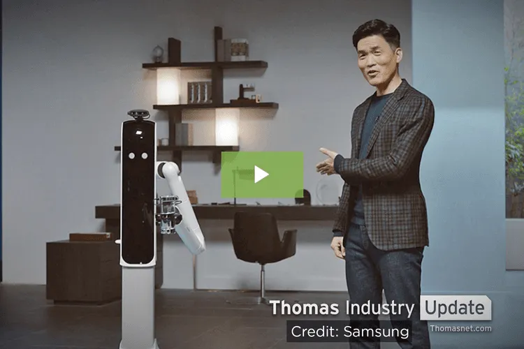 Samsung Unveils Household Chore Robot at CES 2021