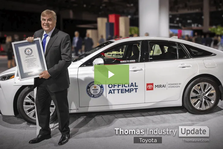 Toyota Sets World Record Driving 845 Miles Without Refueling