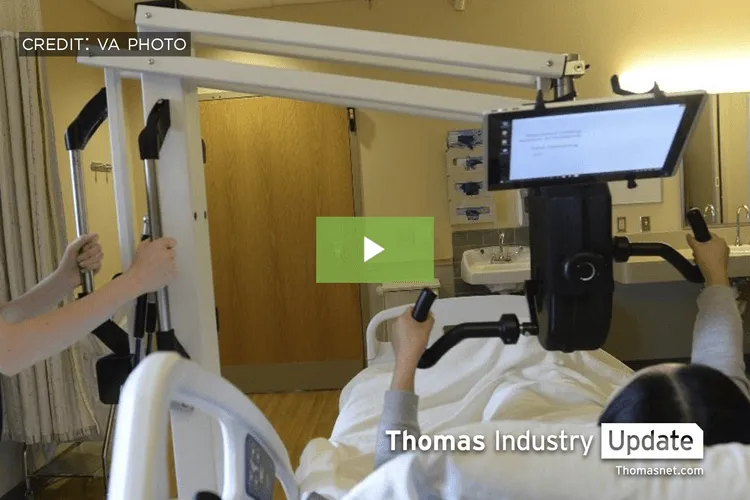 U.S. Dept of Veterans Affairs Develops Device for Patients to Exercise from Hospital Bed