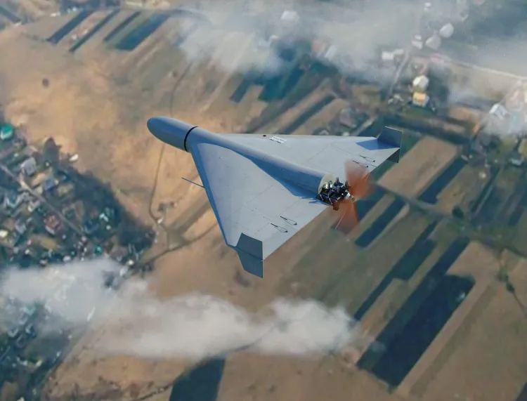 Ukrainian Military Showcases Long-Range Drone